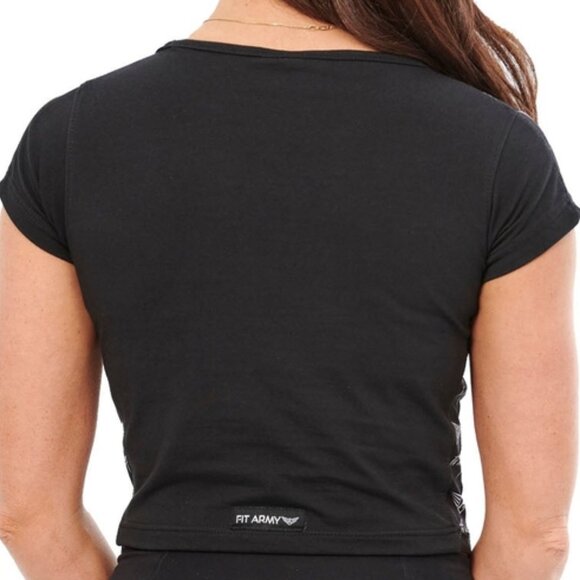 Fit Army Cropped T-Shirt - Picture 3 of 8